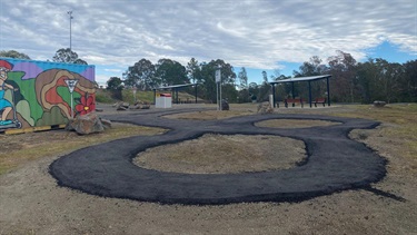 Learn to Ride Pump Track Construction