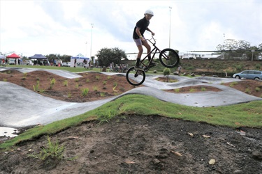 West Kempsey Pump Track Launch