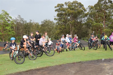 West Kempsey Pump Track Launch