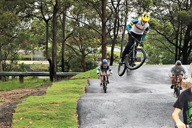 West Kempsey Pump Track Launch