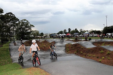 West Kempsey Pump Track Launch