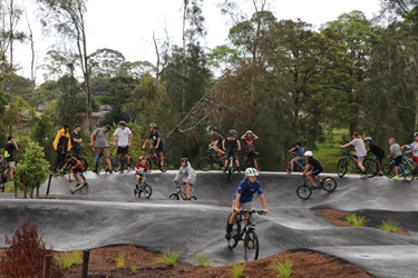 West Kempsey Pump Track Launch