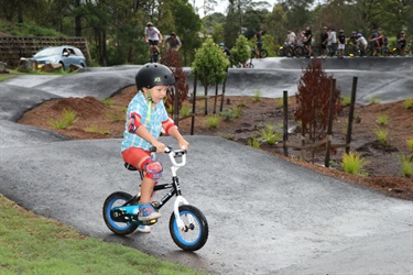 West Kempsey Pump Track Launch