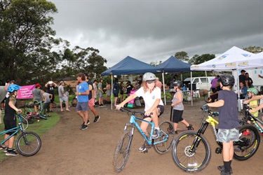 West Kempsey Pump Track Launch