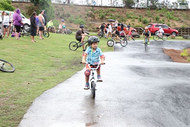 West Kempsey Pump Track Launch