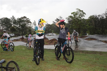 West Kempsey Pump Track Launch