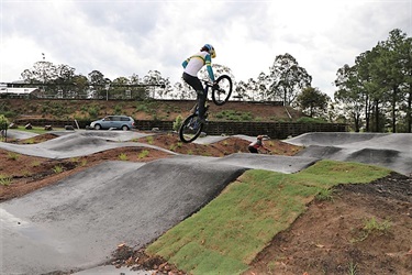 West Kempsey Pump Track Launch