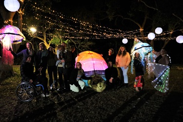 Brighton Park was lit up in lights…and smiles!