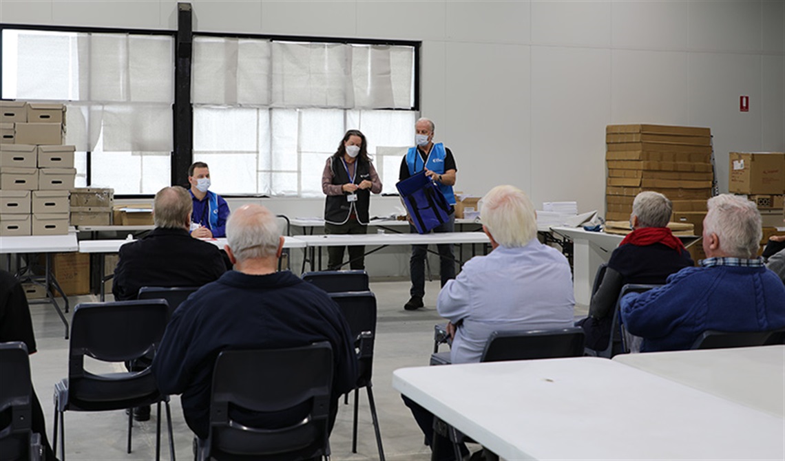 the ballot draw for the upcoming by-election