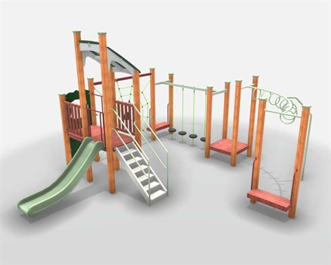 New equipment for Hat Head Playground