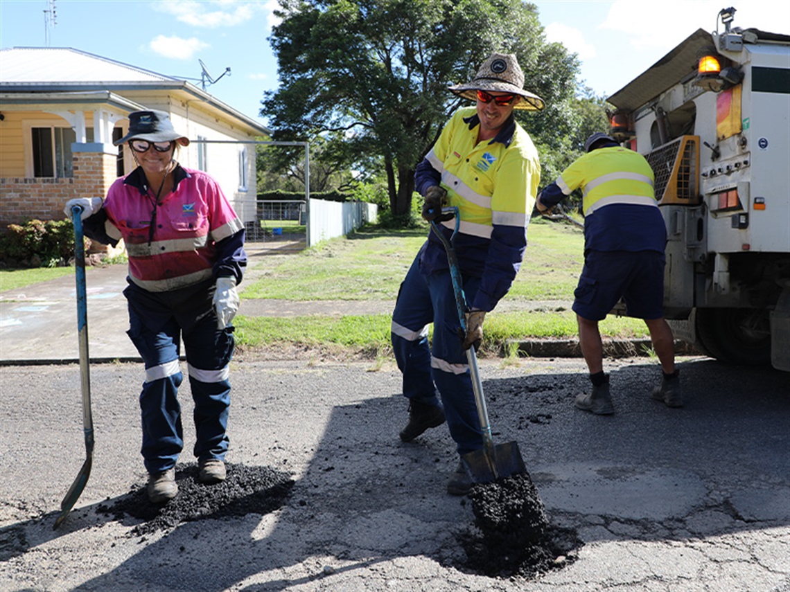 Please hate the potholes, not the everyday heroes trying to fix them