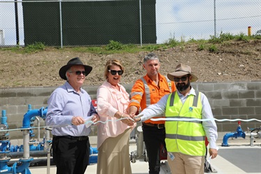 South Kempsey Pressure Sewer Officially Opened