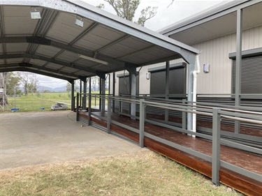 Willawarrin Showground's new canteen and admin building