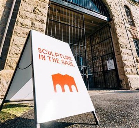 sign outside gaol