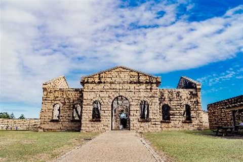 trial bay gaol building 