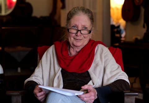 Erica Macaulay reading her poem By the Grace of God