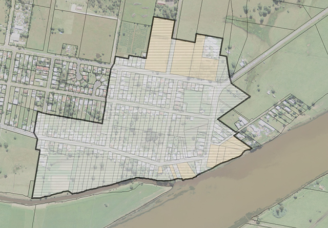 Figure B13-13: Map - Frederickton Heritage Precinct