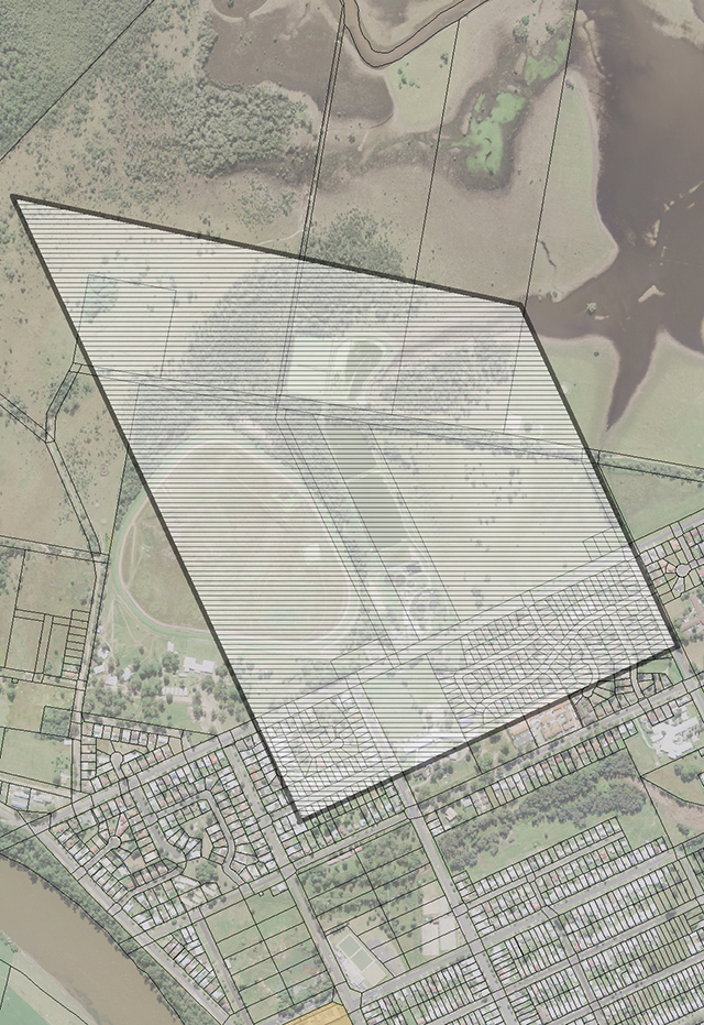 Figure B17-3: Map - North Street Sewerage Treatment Works