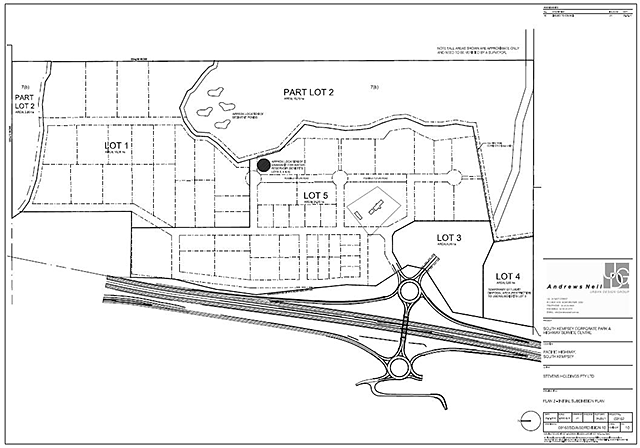 Figure D3-4: Plan 2 - Initial Subdivision Plan