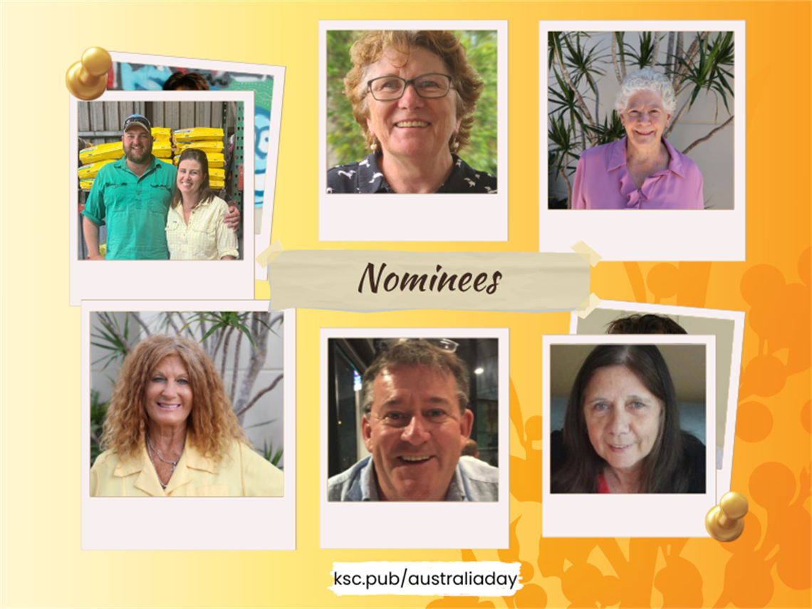 Aus Day 2024 photo montage