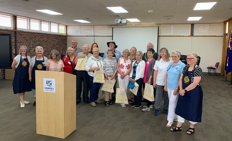 visitors from canada at council
